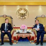 惠州市饒平商會王文才會長一行訪泰國潮館  徐惠深主席主持座談雙方增進鄉誼攜手進步